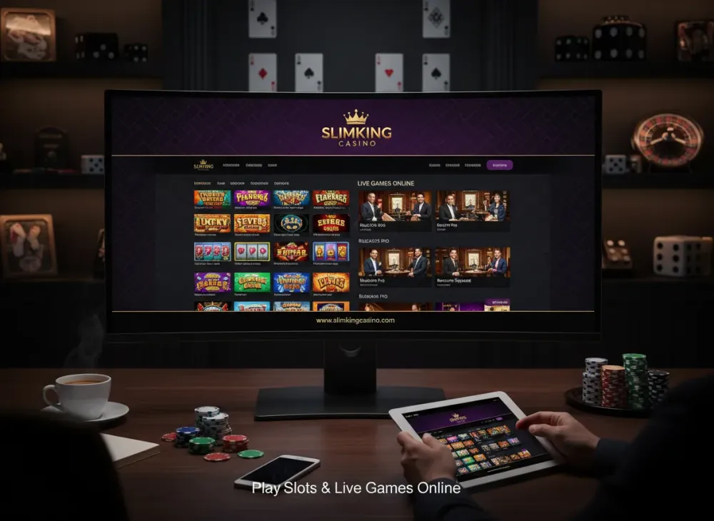 Slimking Casino – Play Slots &amp; Live Games Online