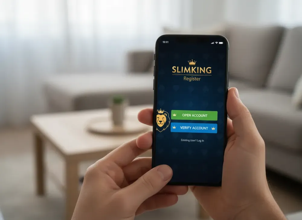 Slimking Register – How to Open and Verify an Account